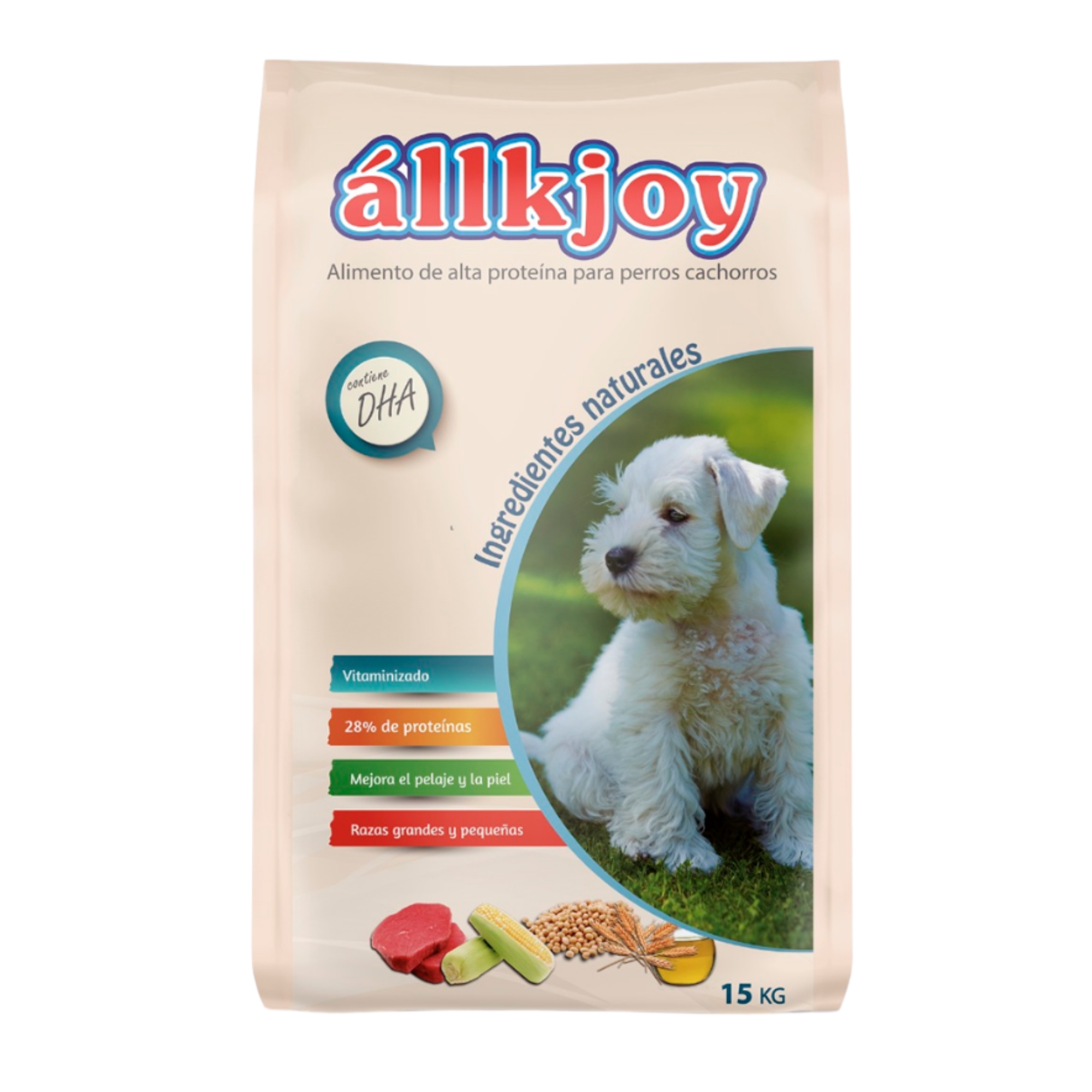 Allkjoy Perro Cachorro 15kg