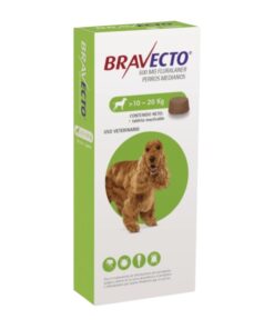 Bravecto 500mg de 10 a 20 Kg
