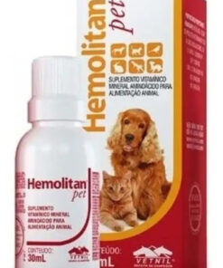 Multivitamínico Perros Y Gatos Hemolitan Pet Oral 30 Ml