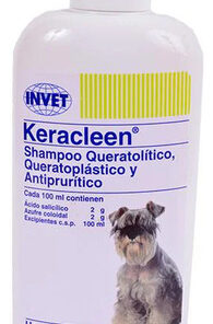 Shampoo Keracleen Para Perro Control Dermatitis X 240ml Fragancia Sin Fragancia