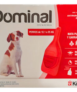 Pipeta Antipulgas Dominal Perros Entre 10 Y 25 Kg