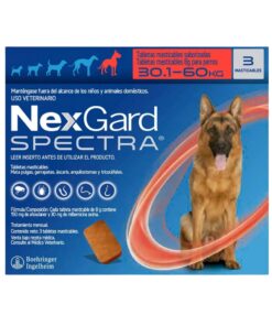 Nexgard Spectra 30.1 a 60 Kg X3 Tabletas