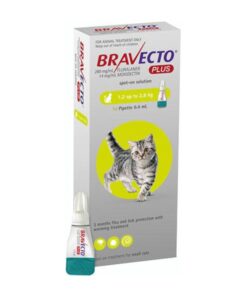 Bravecto Plus 112.5mg Gatos de 1.2 a 2.8 Kg
