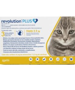 Revolution Plus Gatos Hasta 2.5 Kg X3 Pipetas