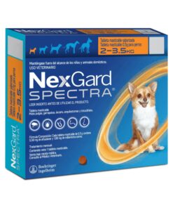 Nexgard Spectra 2 a 3.5 Kg X1 Tableta (Suelta)
