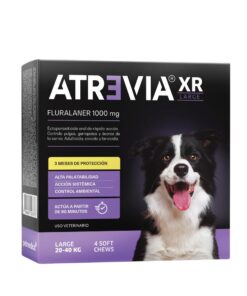 Atrevia XR Large 1000 Mg 20 a 40 Kg X4 Tabletas